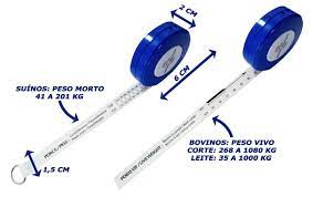 Fita Para Medir Peso De Gado E Suíno - Walmur