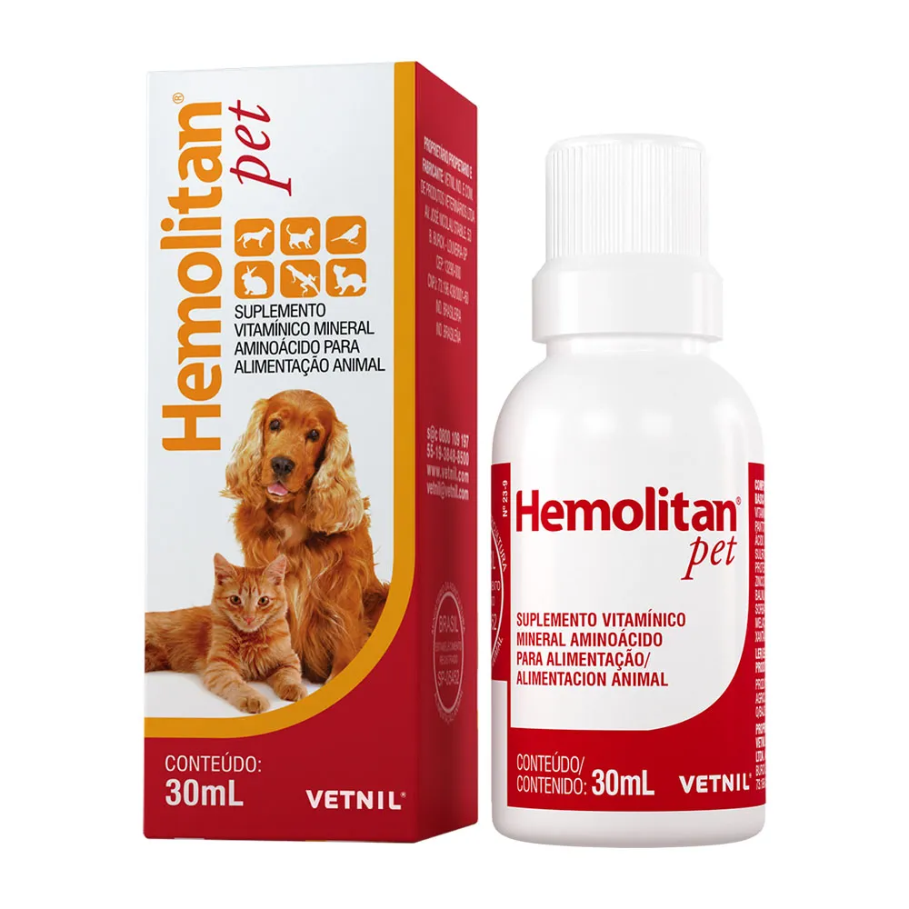 Hemolitan Pet Gotas Suplemento 60 Ml