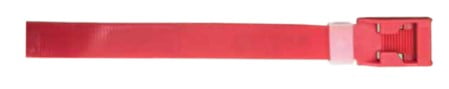 Fita Plástica Identificadora Vermelha - Hoppner