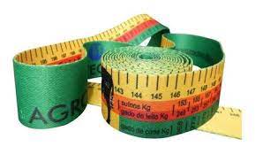 Fita Para Medir Peso De Gado - Agrozootec