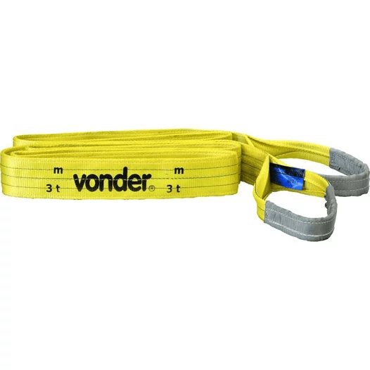 Cinta De Elevação Carga 3m 3t Ce330 7:1 - Vonder