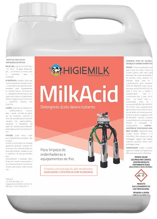 Milkacid - 05l (acido Clean) - Higiemilk