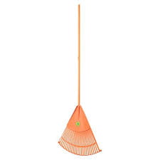 Vassoura P/jardim Plástica 26d Cabo 120cm - Tramontina