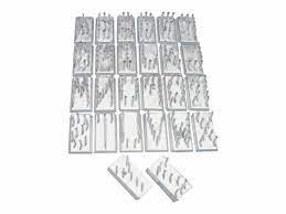 Jogo Letras P/tatuadeira 16mm Bovino - Walmur