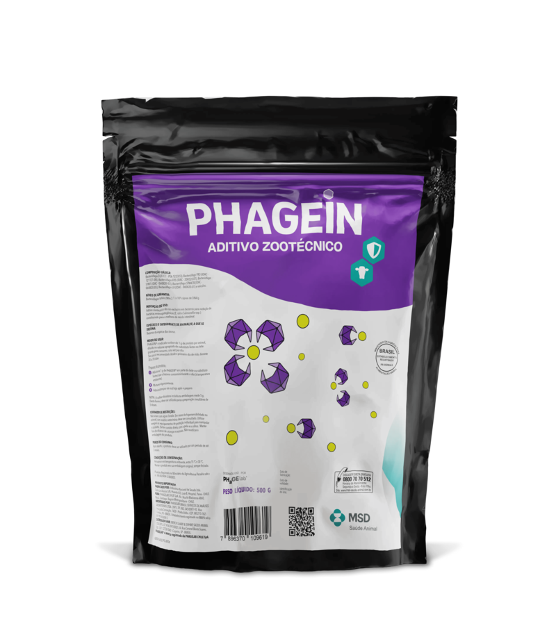 Phagein Aditivo Alimentar P/bezerros 500g - Msd