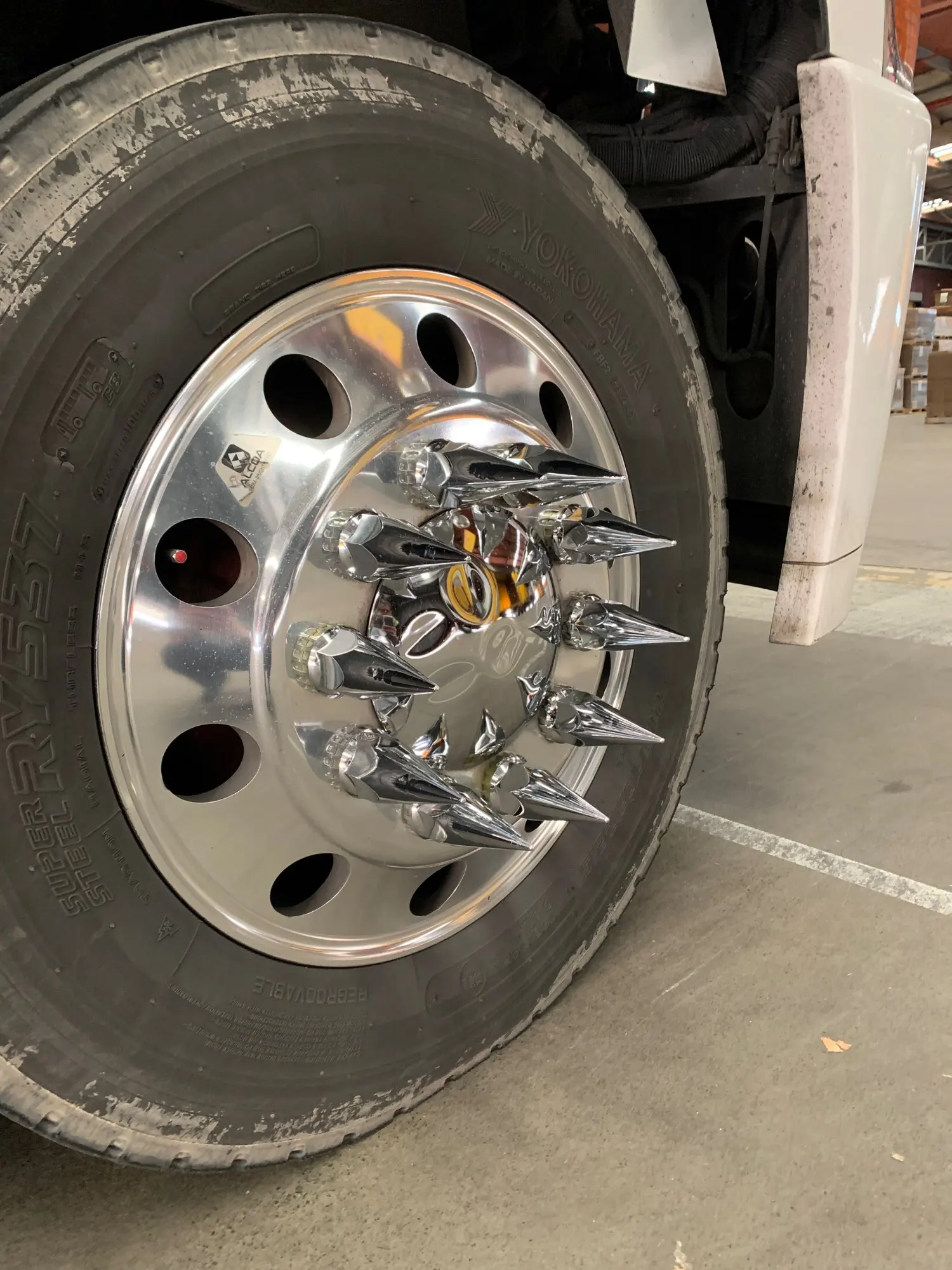 Capa de Porca Para Roda de Caminhão Americana Kit Com 20 Peças