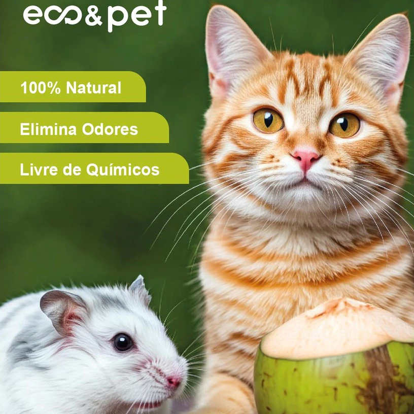 ECO&PET GATOS E ROEDORES - 1 KG - 100 % ECOLÓGICO