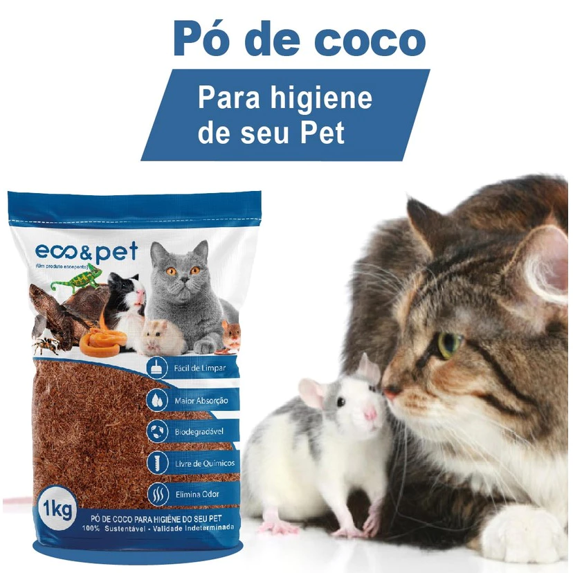 ECO&PET GATOS E ROEDORES - 1 KG - 100 % ECOLÓGICO