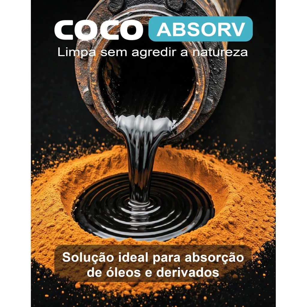 COCO ABSORV - 50L - SORVENTE DE FIBRA DE COCO