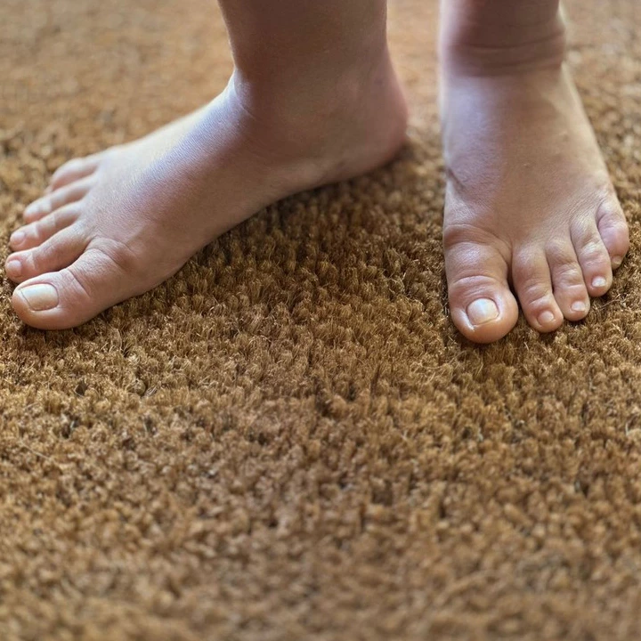 TAPETE CAPACHO DE FIBRA DE COCO - 80 X 40 CM - ALTA QUALIDADE E RESISTÊNCIA