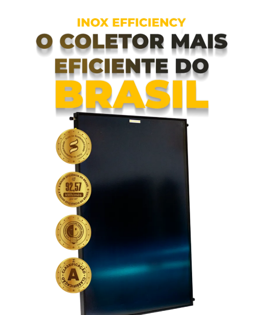 Coletor Solar Inox Efficiency