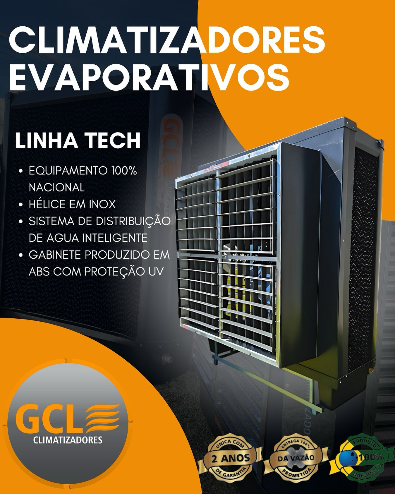 Climatizadores Evaporativos: Linha Tech