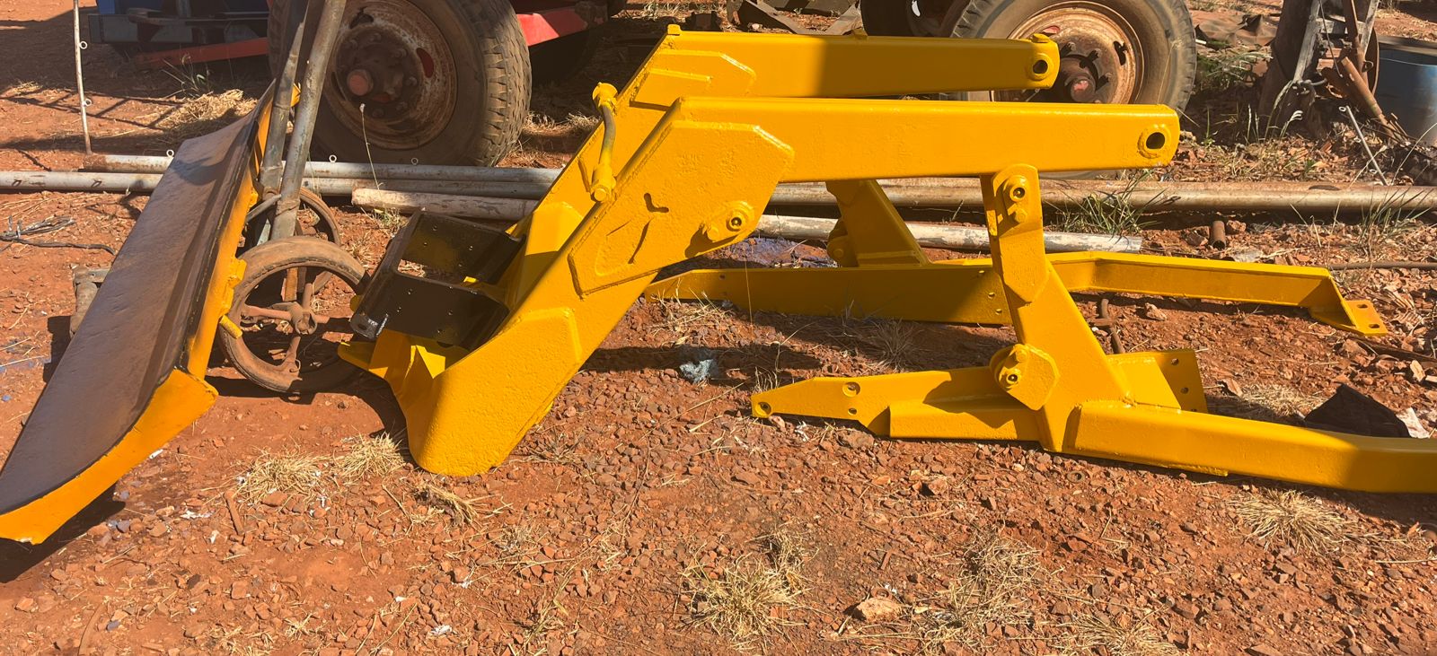 Conjunto de Lâmina para trator de pequeno porte 4x2 cbt/valmet/ford