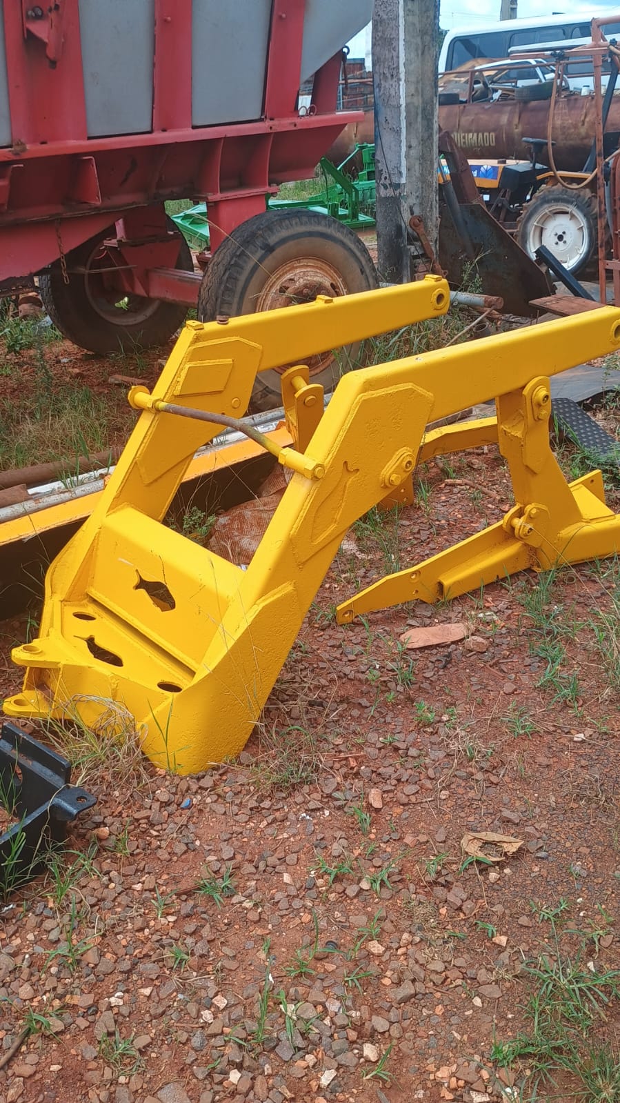 Conjunto de Lâmina para trator de pequeno porte 4x2 cbt/valmet/ford