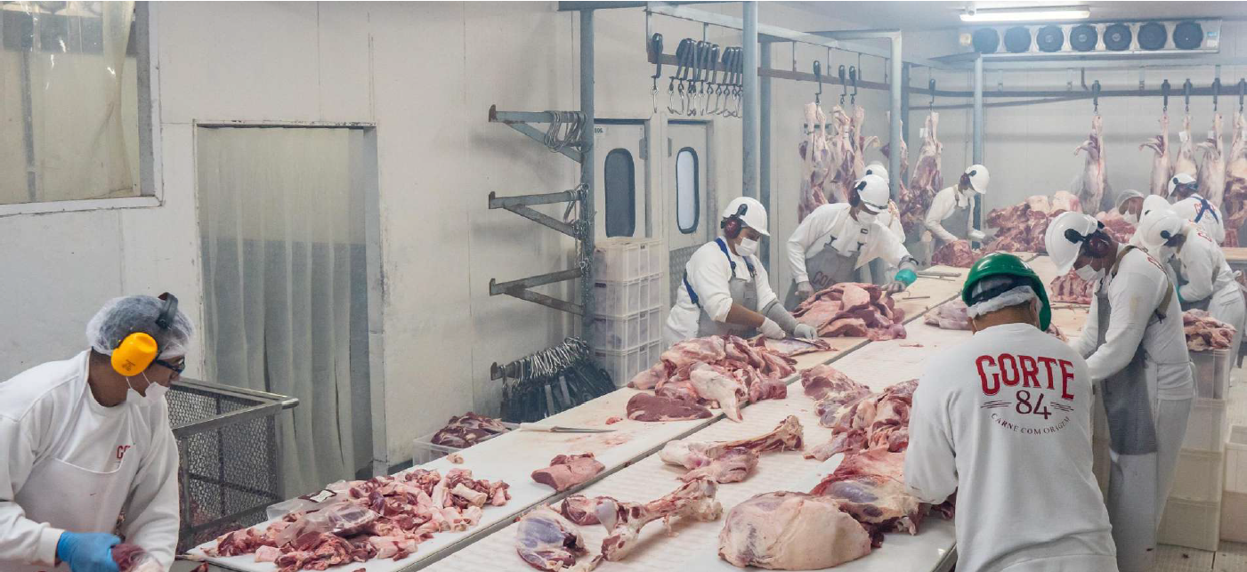 Indústria Frigorífica(Desossa e Processados)–Porteira Fechada