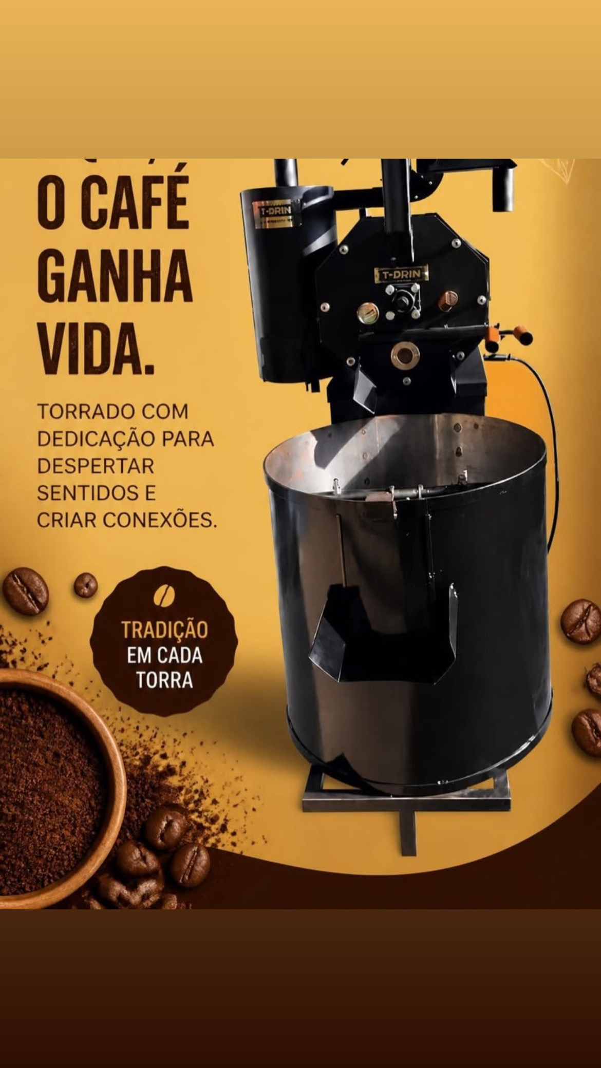 Café Colares torrado e moido
