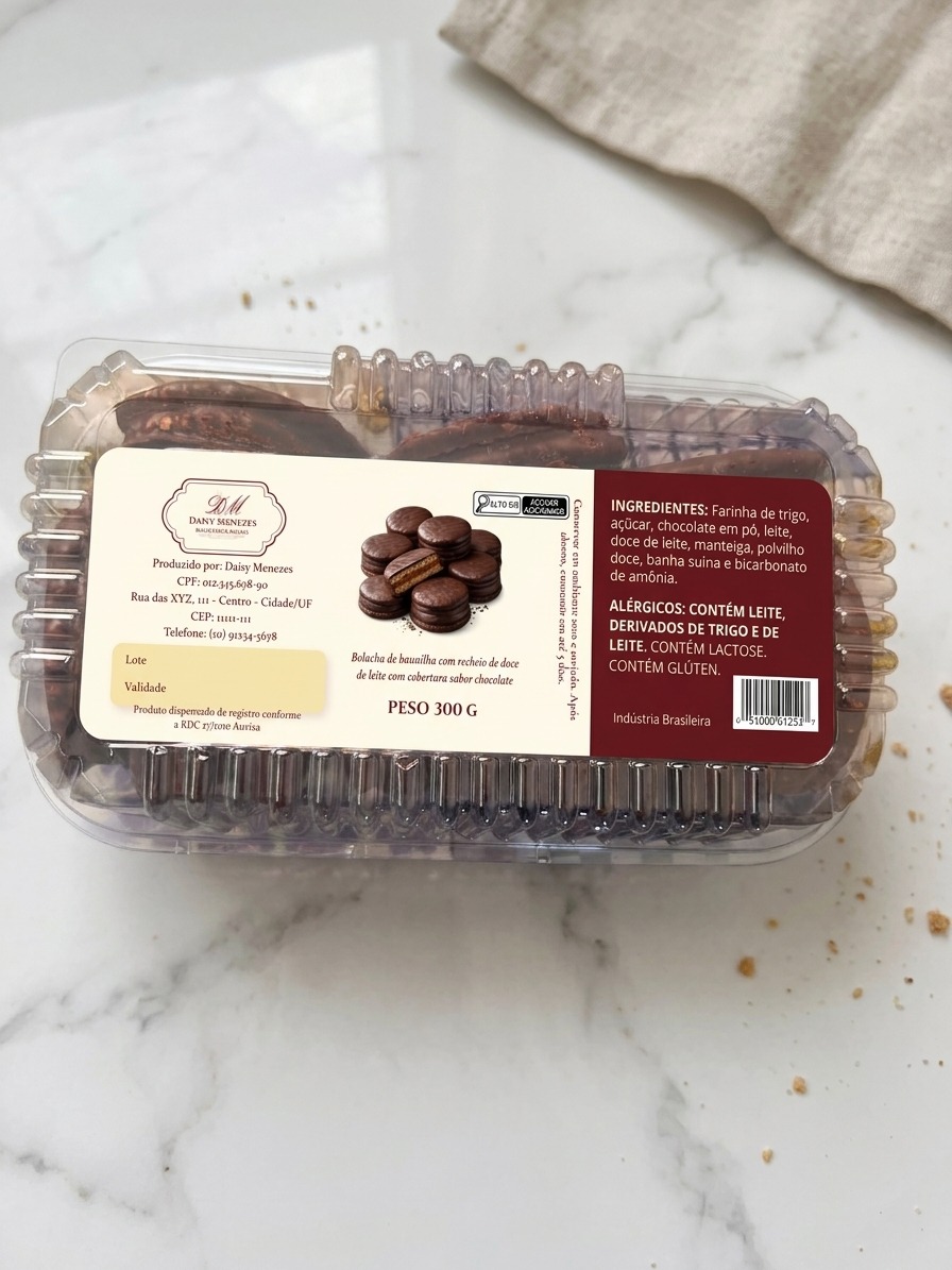 Arte para Rótulo de Alimentos
